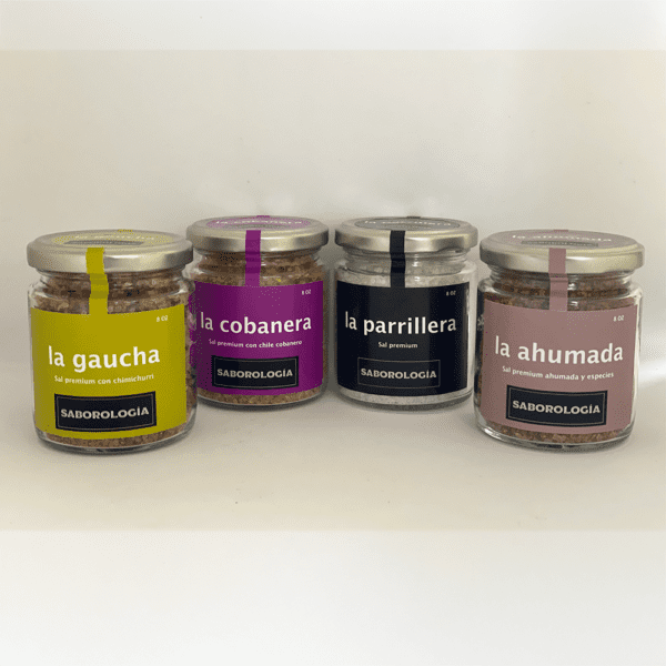 Kit de sal parrillera premium